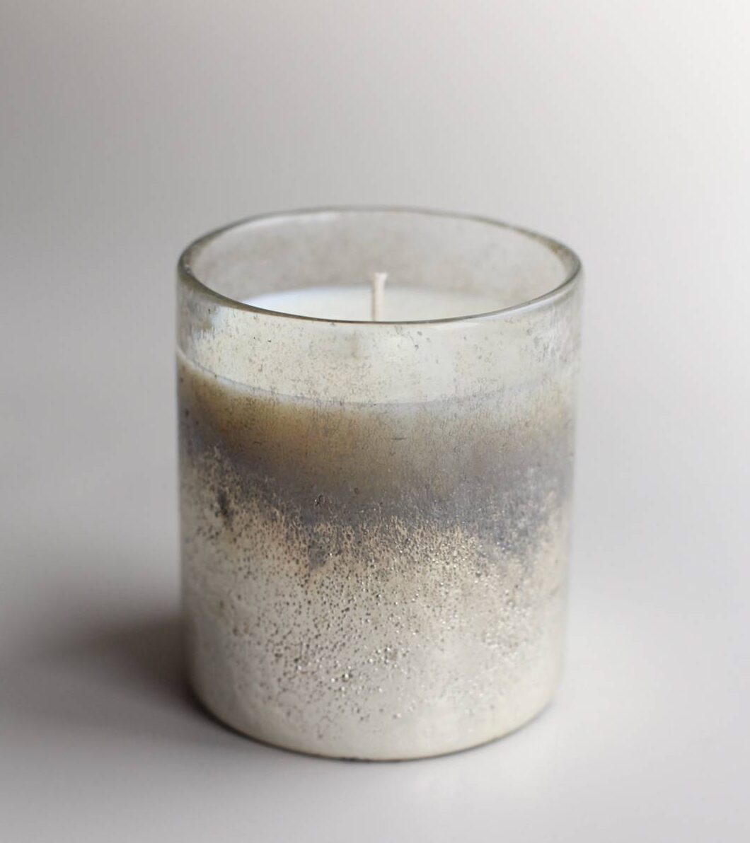 Fraser Fir Silver /Foil Jar Candle