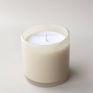 Cream Glass Candle - 12oz