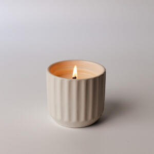 Ridge Ceramic Candle - 6.5oz (12 Pack)