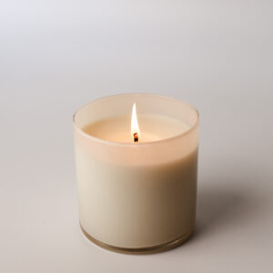 Cream Glass Candle - 12oz (12 Pack)