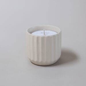 Ridge Ceramic Candle - 6.5oz (12 Pack)